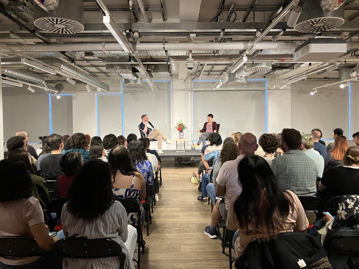 'Writing is like the palaeontology of the subconscious'

Acclaimed translator <a href="/AntonHur/">Anton Hur</a> is on stage at Foyles now talking about the craft behind his debut novel, TOWARD ETERNITY, with <a href="/SavidgeReads/">Simon Savidge</a>. A mind-expanding conversation about the power of language, music and much more