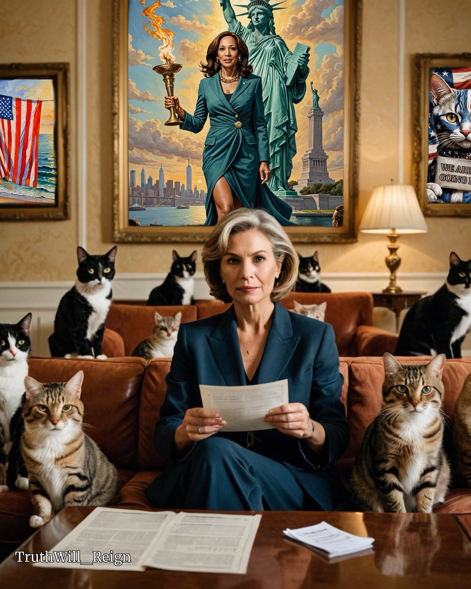 “Childless cat ladies..." and 
"Postmenopausal females..."
Your voice matters. 
Grab them by the ballot. 
Nov. 5th 2024. 🗳️🗽🇺🇸