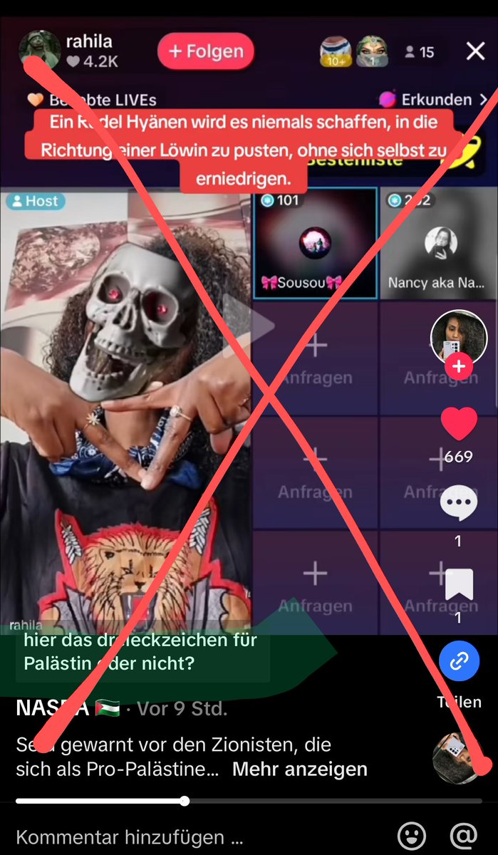 KoeAntifa161's tweet photo. Und ein neues Kapitel der kletikal-faschistischen #Nasra.
Bei @TikTokSupport / @TikTokInvestors wird wieder #Judenhass verbreitet.
Eine Moderation findet durch #TikTok nicht statt. Trotz Meldungen in ihrem eigenem Meldesystem.
Es wird das Ptopagandazeichen der https://t.co/BPZIsRkKFh
