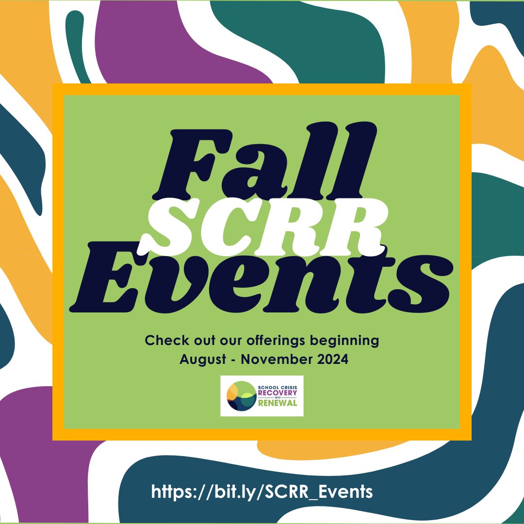 School Crisis Recovery & Renewal tweet media