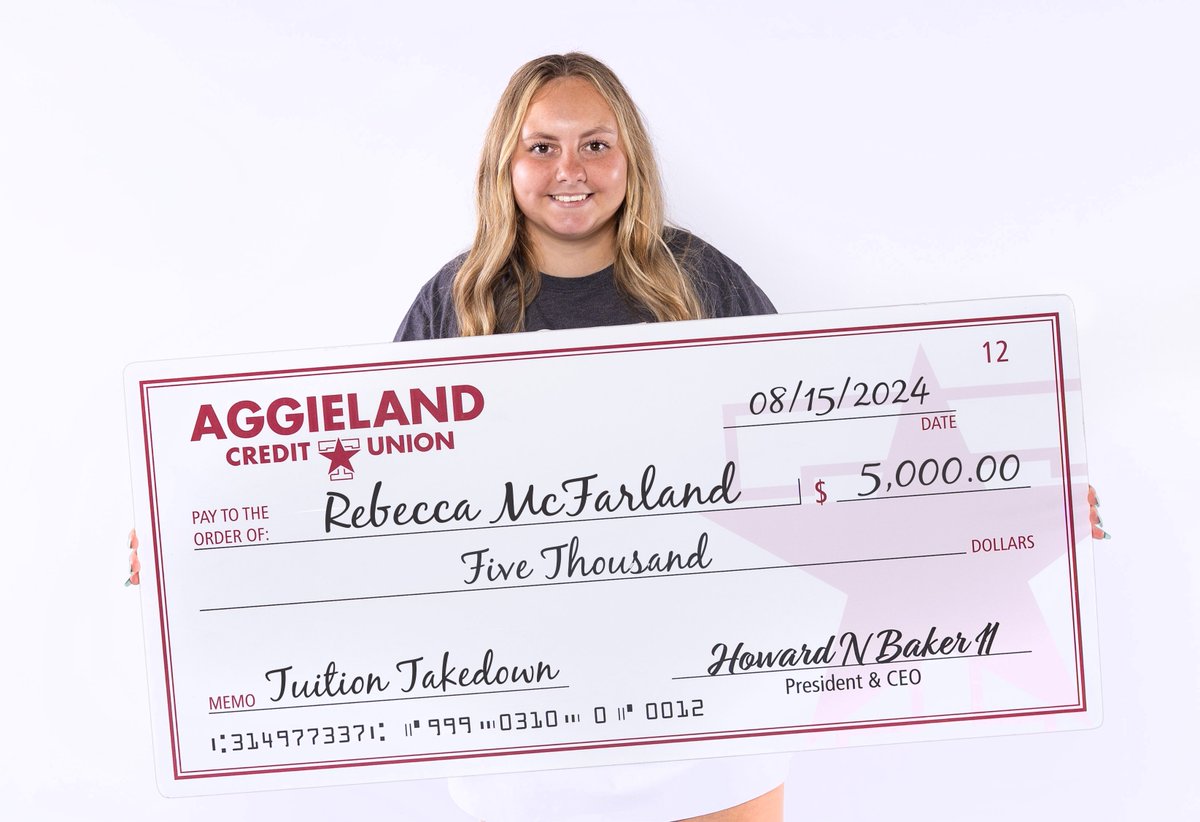 AGGIELAND CREDIT UNION tweet media