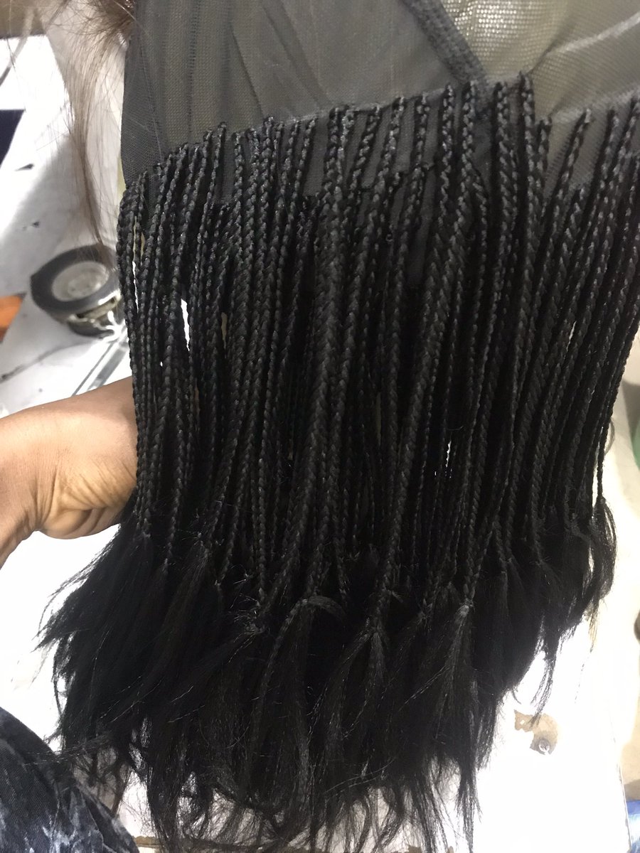 jasDbaker_'s tweet photo. Braided wig

#lagoswigmaker #revamp #lengendarywigmaker #styling #frontalinstallation #360frontal #closure #bridals #hairlaundry https://t.co/B6DTnn4hSi