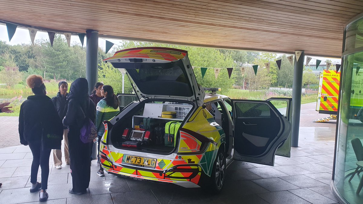 What a great way to spend results day at a careers event for our ambulance service &amp; wider NHS workforce of the future. So much talent &amp; potential in the room &amp; such a well organised event 💚🚑 #ParaMEdicEvent #nwas #careers #nhs