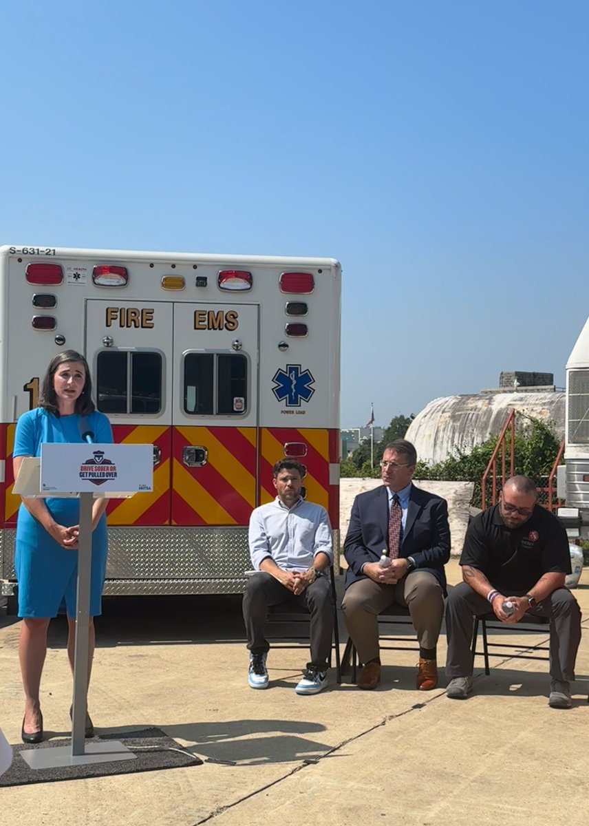Kelly Poulsen, SVP Government Relations, and Katie Beaumont, Senior Manager Communications &amp; Media Relations, were honored to attend <a href="/NHTSAgov/">nhtsagov</a>'s annual “Drive Sober or Get Pulled Over” Labor Day campaign launch that featured speakers who shared their personal stories of impaired