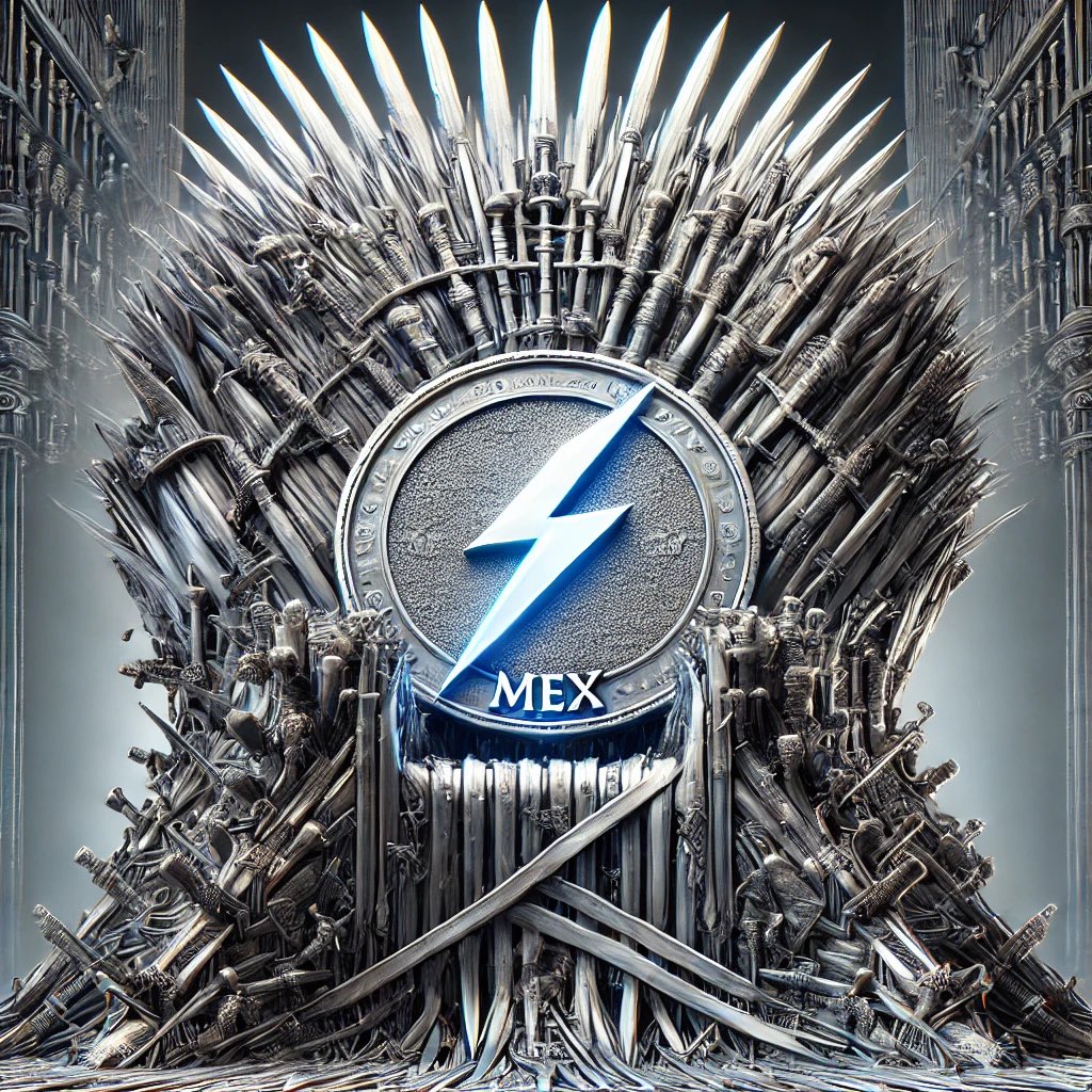 mexwarrior2024's tweet photo. $MEX of House of @MultiversX , the First of His Name, King of the exchanges, @xExchangeApp , and the First crypto, Lord of the Seven blockchains and Protector of the wealth.
Join #MultiversMEX ⚡️⚡️⚡️ only for $MEX lovers https://t.co/E4Oc4MFSI8