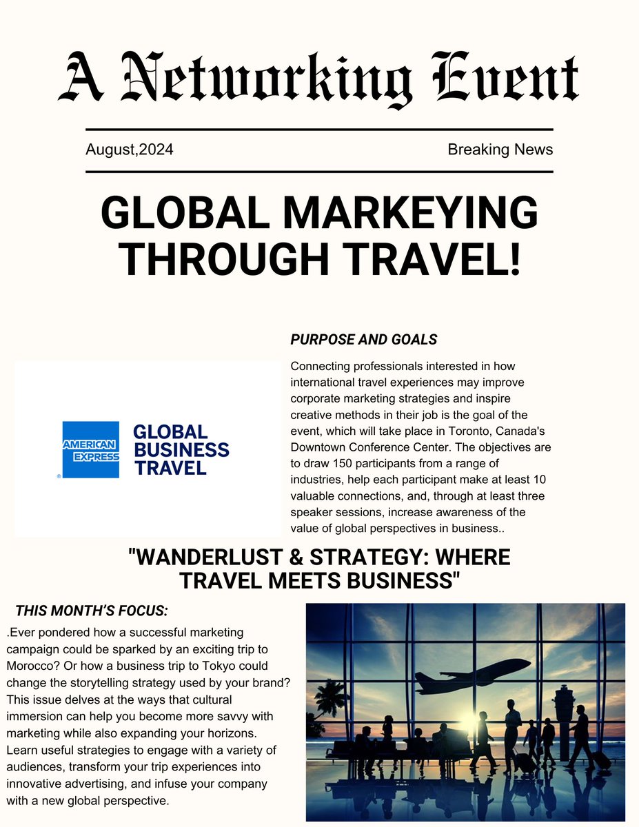 skaur2227's tweet photo. "🌍 Discover how your travel experiences can shape powerful business strategies. Dive into our latest column 'Wanderlust &amp; Strategy' to learn how cultural immersion can elevate your marketing game. ✈️📈 #TravelBusiness #GlobalMarketing #WanderlustAndStrategy" https://t.co/mT4ovB4CCS