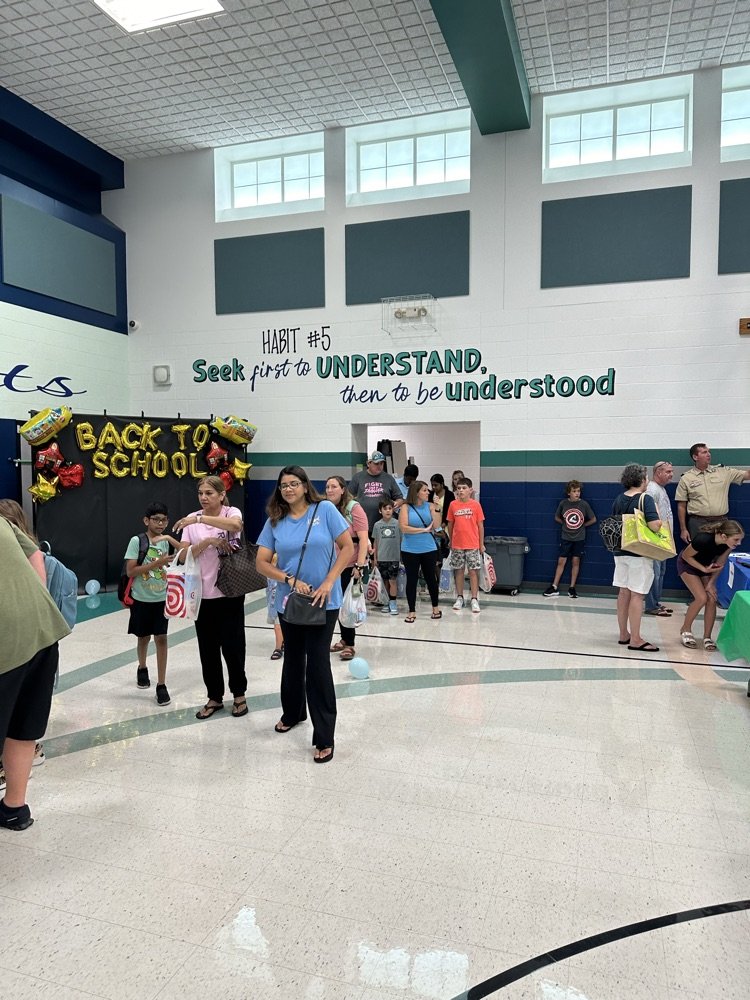 Had a fun night at Meet the Teacher and Supply Drop Off! We are excited to get school started Monday!