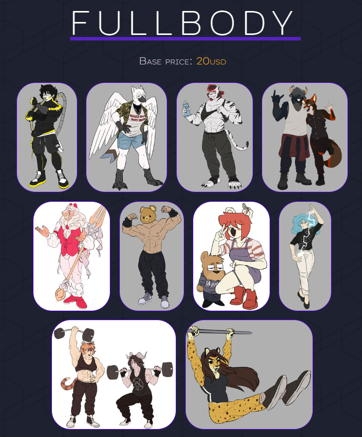 LehiColmillos's tweet photo. Hello y'all! My friend @ursus_bear02 have open commissions due to an urgent situation.

their prices are 20usd, 15usd, and 50usd for ref sheet! https://t.co/1QhfOLTocg