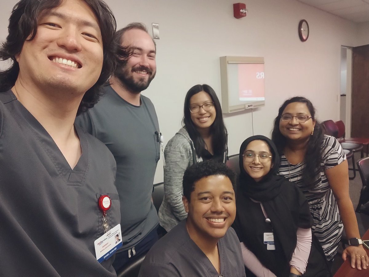 Our PGY-2s in their first month of neuro residency! We are lucky to have you join the team this year! #neurology #residency