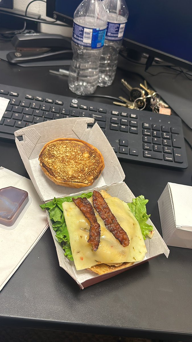 lycheehailey's tweet photo. @ChickfilA Damn… The Maple Bacon coming a lil small these days #NorthStarMall https://t.co/cKVf27eQKJ