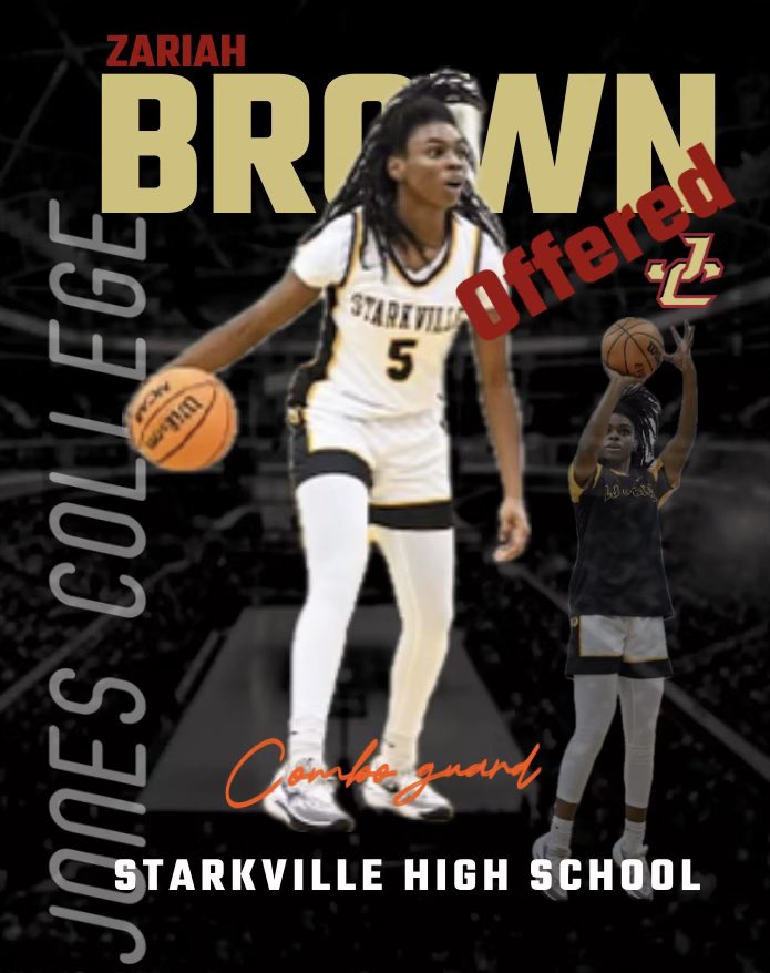 STKJackets's tweet photo. #JacketNextLevel OFFERED!! Let’s GO, Zariah!! 

Congratulations to our own Zariah “Lil Z” Brown for picking up her first official offer yesterday from Jones Community College!
🐝🏀🐝🏀🐝🏀 https://t.co/YXZbycurI4