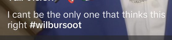 Nicolasishappy's tweet photo. I fucking hate TikTok 
Hey 
If you don’t support Wilbur 
Then stop using #wilbursoot for little bit cloud online 
thanks https://t.co/H0ebP6L3R9