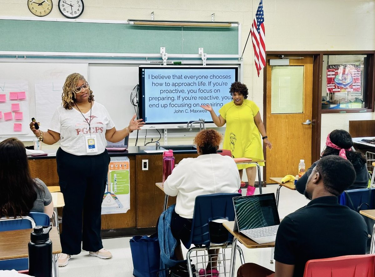 MentorTeacher4's tweet photo. Today was the 2nd day of #PEIP. Karen and I had the honor of sharing classroom management and engagement strategies. Our new #PGCPSProud colleagues learned and shared. @pgcps @PEIP2pt0 @OPLLpgcps @pgcpsnbct1 #PEIP2024 https://t.co/DKg0PS8MU0
