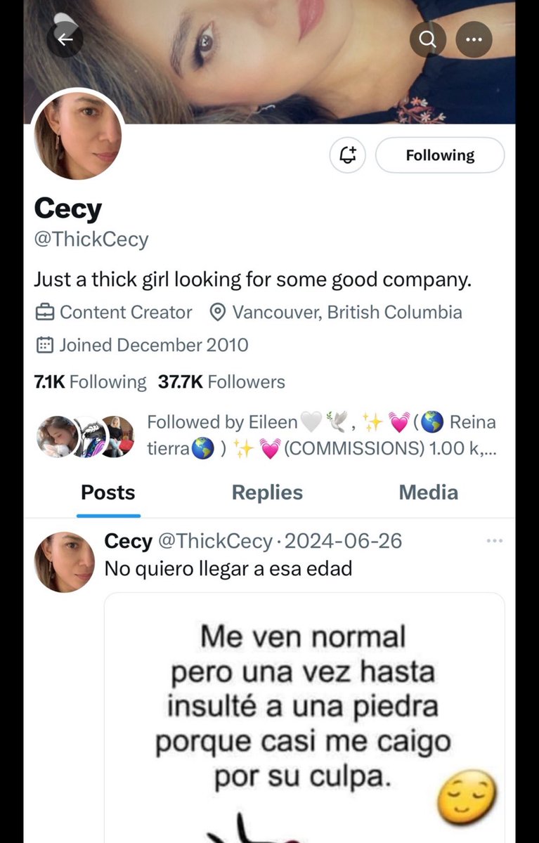 Les informo que esta cuenta está hackeada y yo ya no puedo tener control de los tweet de allí 
Si reciben mensaje de esa cuenta por favor no acepten, ayuden me a reportarla, necesito de su ayuda para que estas personas paren de hacer daño 😫 P L E A S E!!! Dale Rt y repórtala