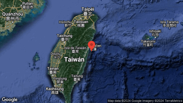 temblorgt's tweet photo. Sismo M6.1 Taiwan Fecha: 2024-08-15 23:35:55 GMT Prof.: 10 km. #temblor #sismo #earthquake Mas datos en  https://t.co/Vge2G4XreN https://t.co/mzJw38tyv8