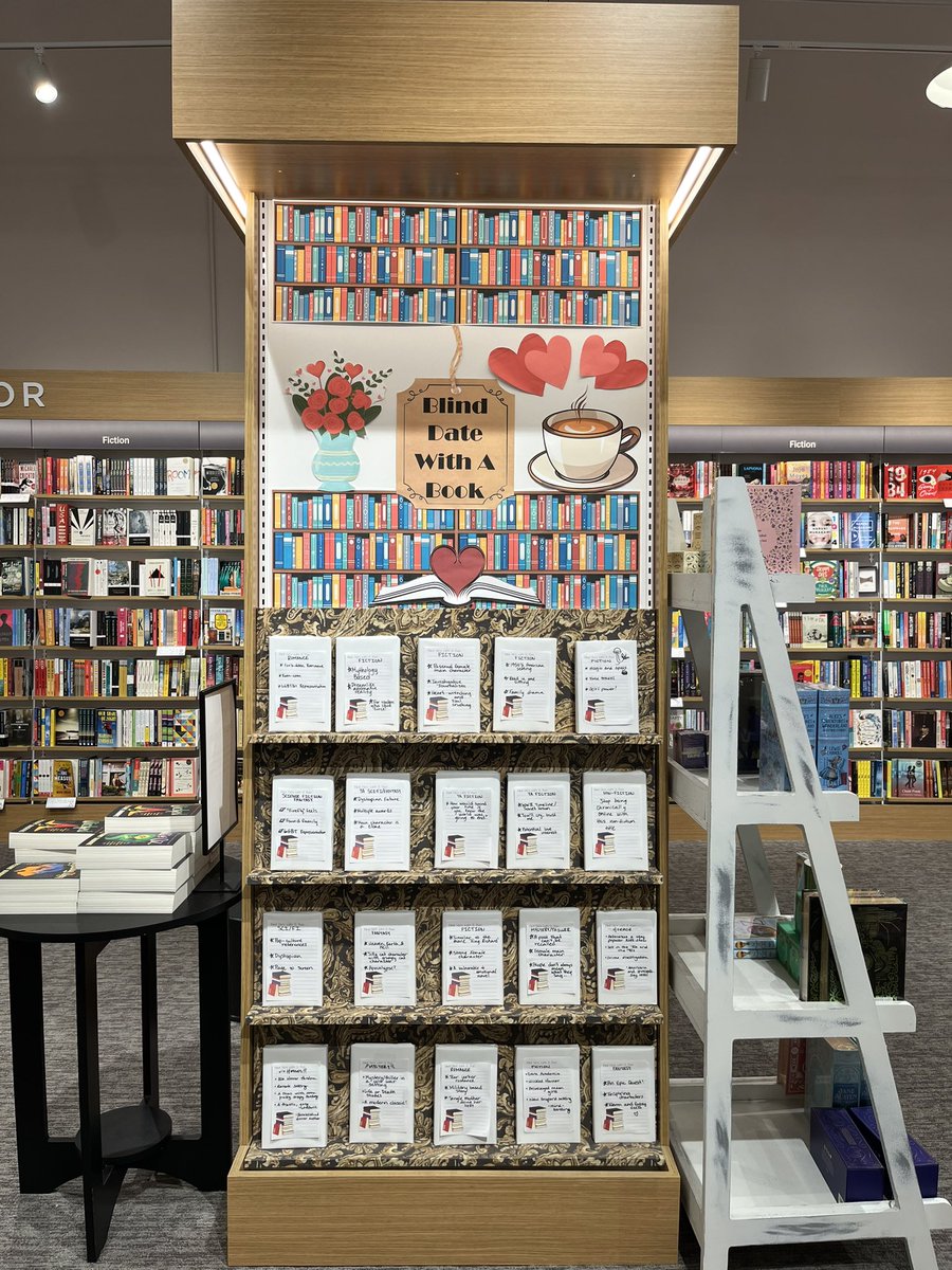 If you haven’t dated yet then at least do a blind date with a book! #blinddate #books #barnesandnoble