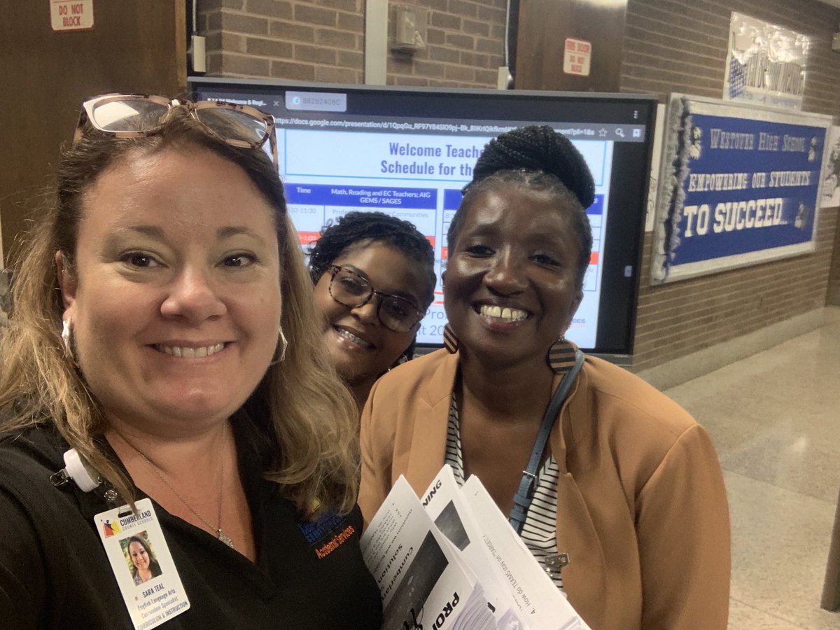 Thank you to the amazing leadership &amp; staff <a href="/WestoverHS/">Westoverhigh</a> for their outstanding hospitality &amp; support over 2 great days of professional learning!! 💙🌟🏁 #WeAreCCS