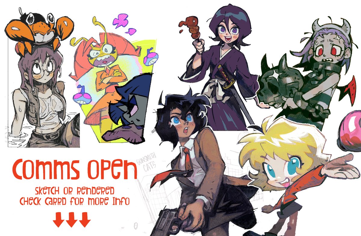 hi
only taking a few, and idk when I'll reopen in the future so 🫡🫡