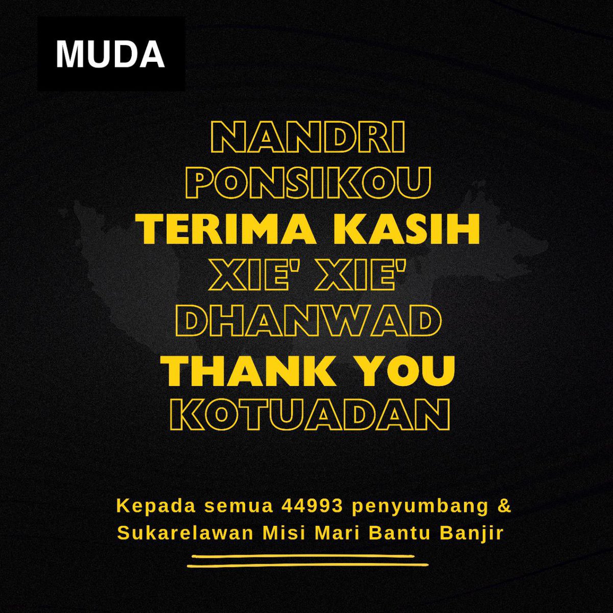 Parti MUDA tweet media