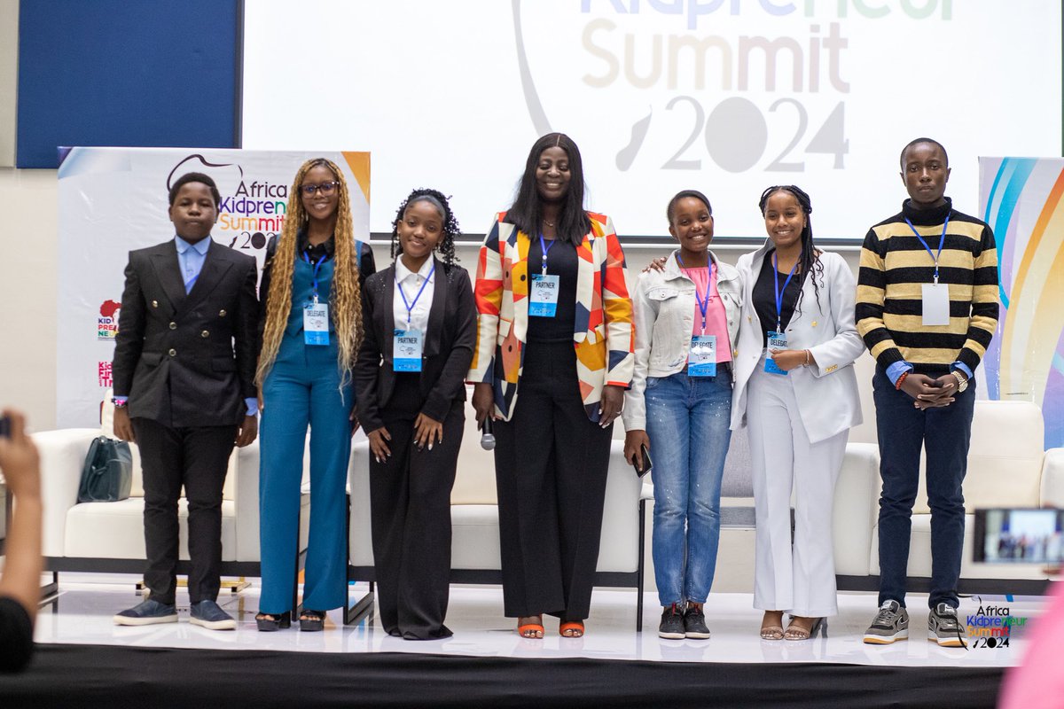 tracyrabi's tweet image. Exciting moments at the Africa Kidpreneur Summit 2024!  Our Kidpreneur, Precious Cuthbert , shares her journey on the panel “Harnessing the Potentials of the Next Generation of African Entrepreneurs and Leaders.”
 #Kidpreneur #Inspiration #Prescut #AKS2024
