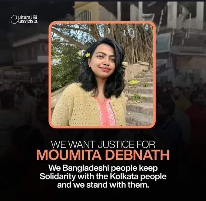 vnm_007's tweet photo. A symbolic video...
#justiceformoumitadebnath https://t.co/trSvtohX9H