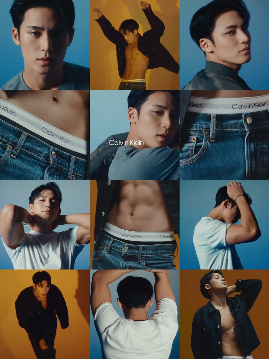 superstar kim mingyu ★ for calvin klein