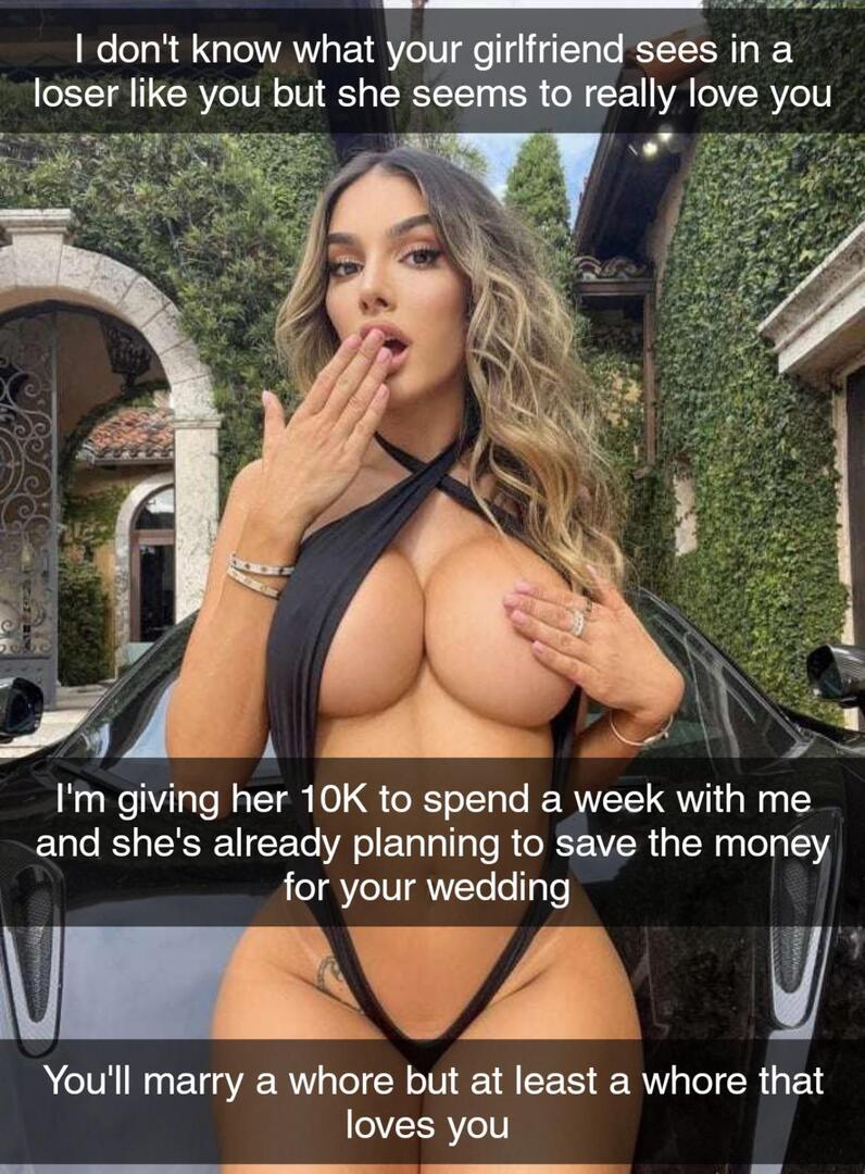 Cuckold Place on X: Snap sent from your rich bully More Cuckold Captions  ➡️➡️➡️ t.coeehynGYUTY 🔥🔥🔥 t.coipQtX039ri  X