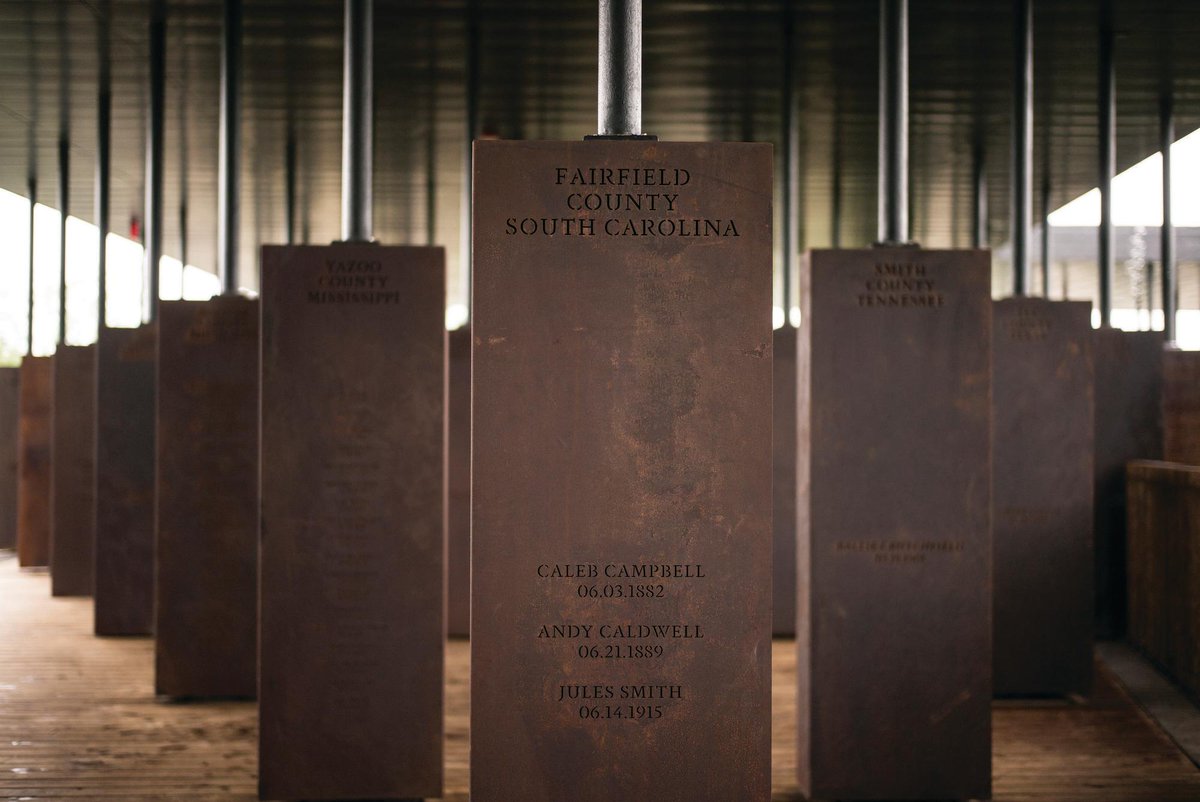 LegacySites's tweet photo. “The way to right wrongs is to turn the light of truth upon them.” – Ida B. Wells

The National Memorial for Peace and Justice, which commemorates thousands of African American victims of racial terror lynchings, includes a reflection space honoring anti-lynching crusader and pioneering journalist Ida B. Wells.