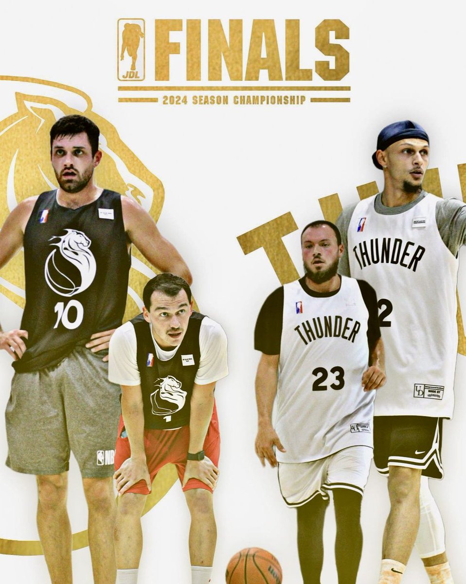 2024 JDL Finals

#4 Pistons (-4.5) 🏎️ vs. #5 Thunder ⚡️

Coverage starts TONIGHT at 7:45PM, live on <a href="/Twitch/">Twitch</a> and live in-person at IFS Fitness!

twitch.tv/jdlathletics

#JDLFinals