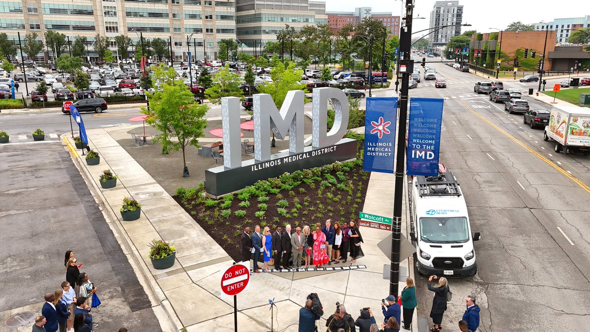 Illinois Medical District tweet media