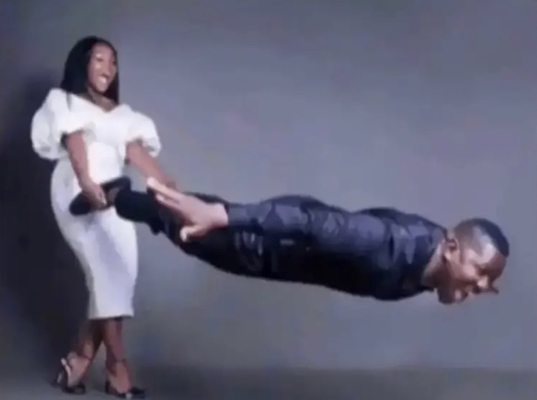 BrendanDaGawd's tweet photo. if ur girl don’t swing you around like this when you get home then shes cheating https://t.co/qMpCRnnZI2