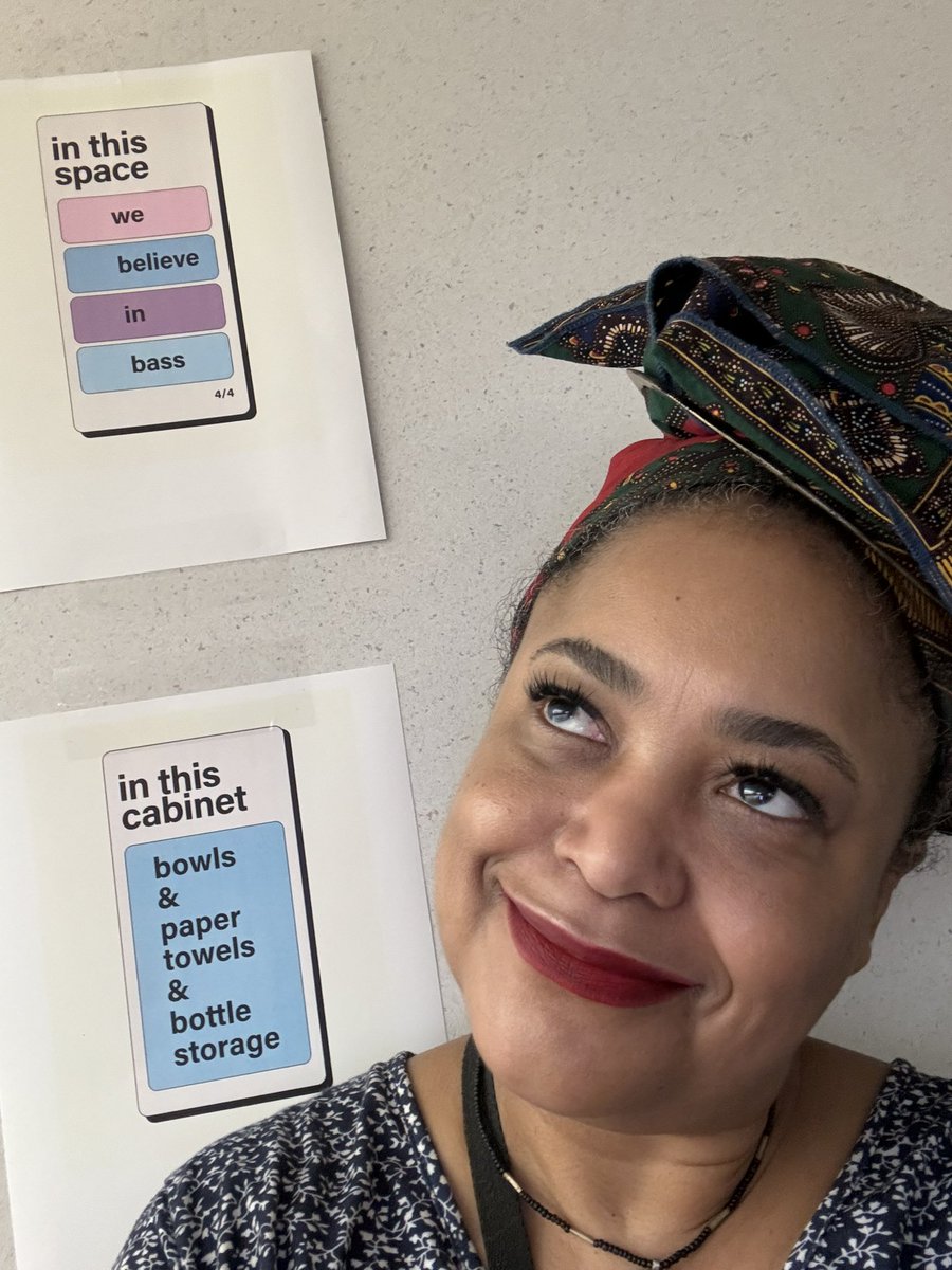 trilbe's tweet photo. Redecorating the office kitchen and had to include a declaration of belief. I hope you’re having a blessed Feast of the Assumption, queen @Blessed_Madonna! ❤️ https://t.co/8HinSRNfN6