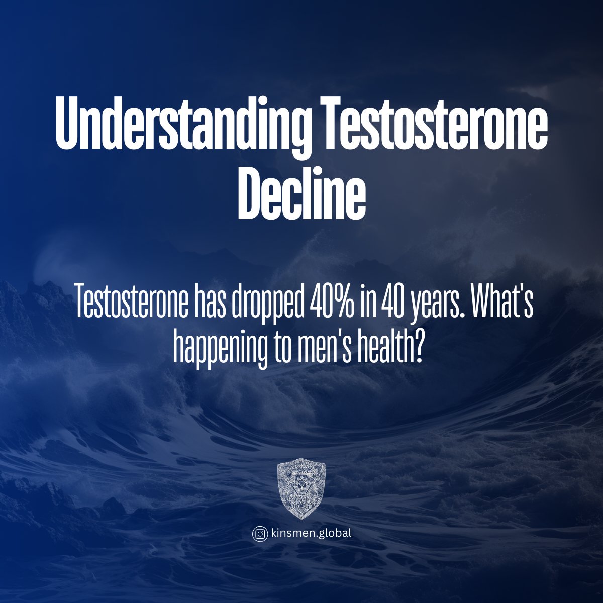 KINSMEN_Global's tweet photo. The effects of this are catastrophic. Low testosterone affects every part of a man's life. These low levels compound the low energy and stuckness most men face. I have a list of natural boosters if you want it. They have helped my vitality immensely #Menshealth #Lifeadvice #men https://t.co/UDpwtWTbWq
