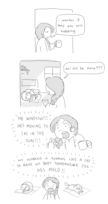 snuggling in the sun... #ethanwinters #rosemarywinters #miawinters #ResidentEvil #ResidentEvilVillage