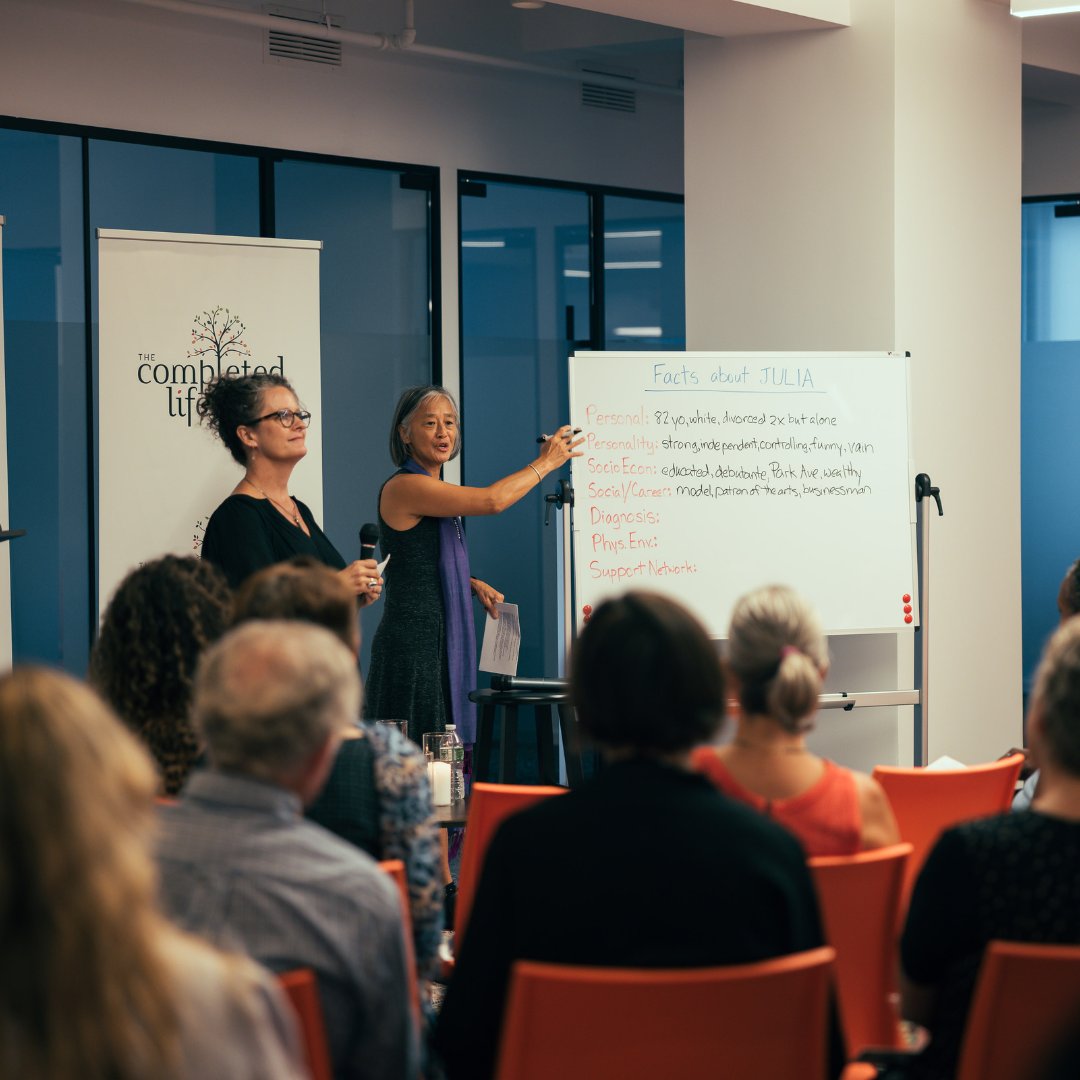 completedlife's tweet photo. It was wonderful to host the inaugural gathering of over 50 NYC Doulas at the Completed Life Gathering Space. What an amazing evening of building community &amp; learning together.
Join us for our next gathering, Thursday Oct 10, with Colleen Katz, who will speak on Childhood Grief. https://t.co/Fi4rcbXduD
