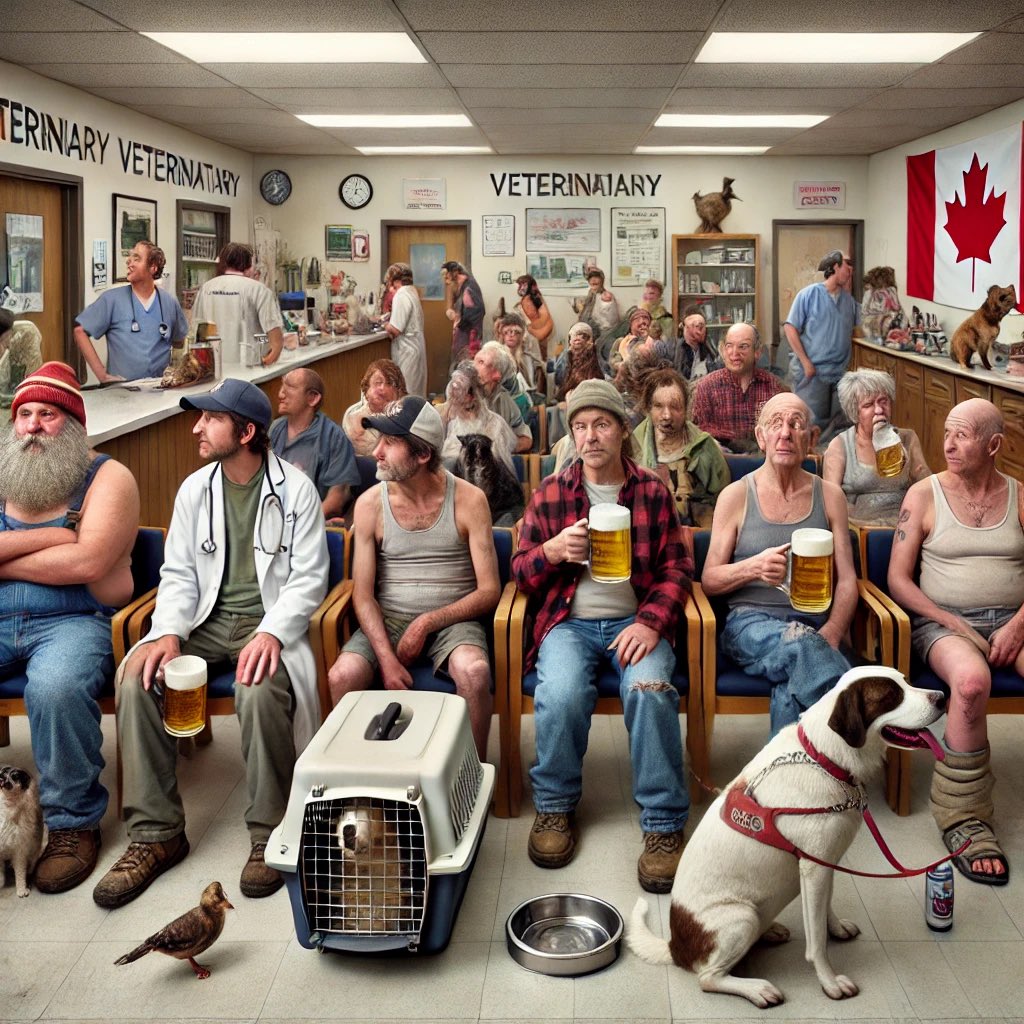crankycartoons's tweet image. Hey AI, show me @fordnation’s plan for our brutally underfunded, overflowing public Ontario healthcare system.👇

#DougFordIsCorrupt