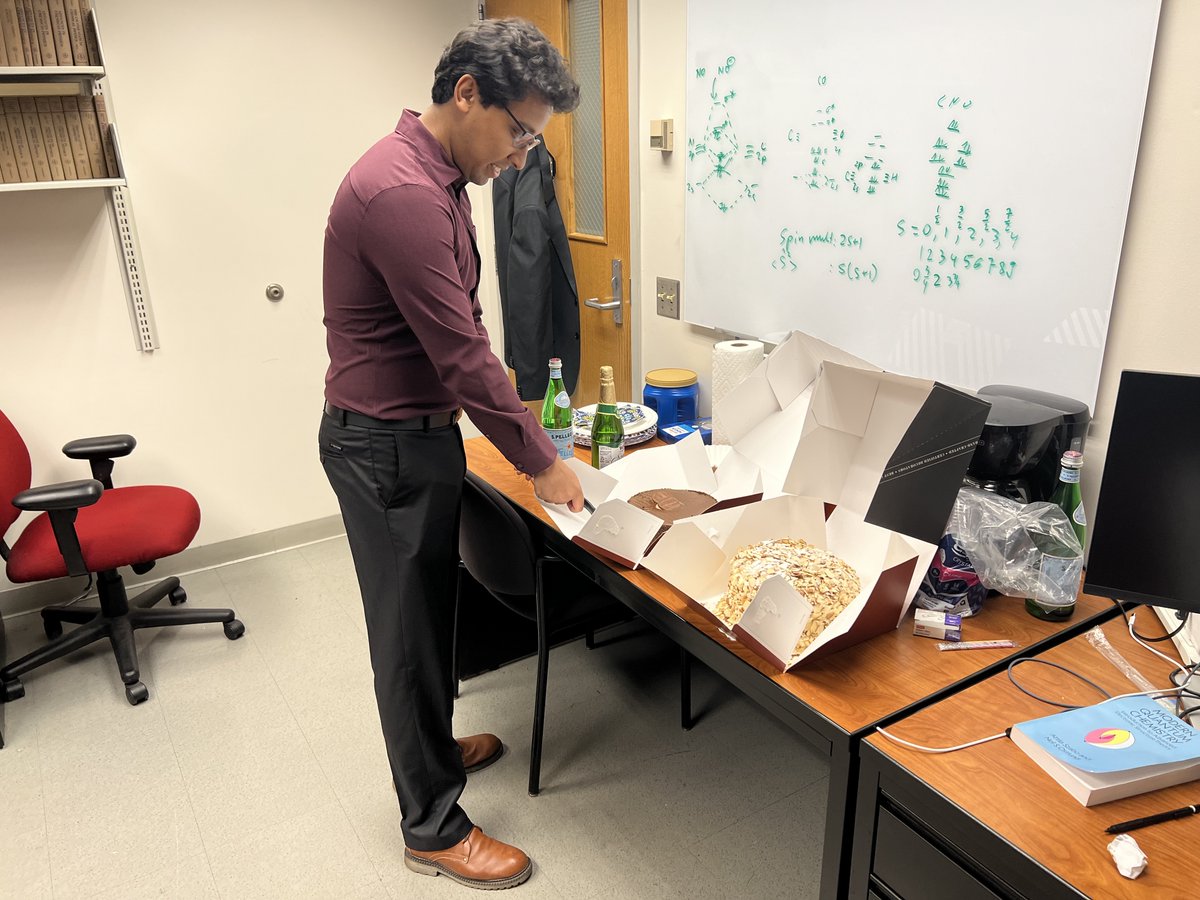 Congratulations to Terry Stahl and Rajat Majumder who became Ph.D. #3 an #4 from our group!