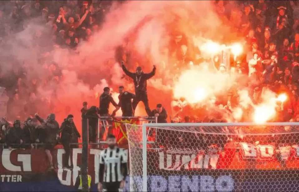 kollen1908's tweet image. For en kveld. De som sover, de vinner🌧️