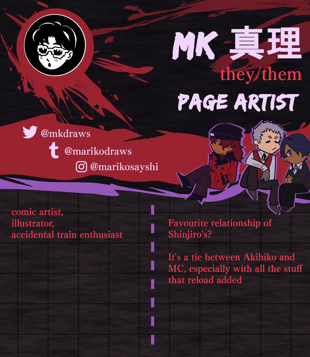 AragakiZine's tweet photo. 💥CONTRIBUTOR HIGHLIGHT💥

There's no doubt you'll be floored by MK's skill for environments and building compositions! Their page piece is one you won't want to miss!

» TWT: @mkdraws
» TUMBLR: @.marikodraws
» INST: @.marikosayshi https://t.co/xXkxZpDrt4