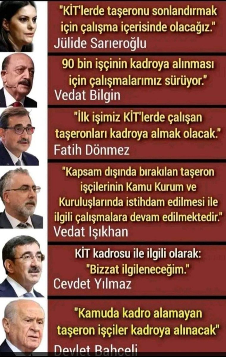 #zordayizgecinemiyoruz
Bu kadar söz verdiniz ve maalesef hiç bir şey yapmadınız şimdi insanlar size nasıl güvenecek nasıl destek verecek bu yalnışınızdan dönün ve kadro hakkımızı verin. Hak yerini bulsun