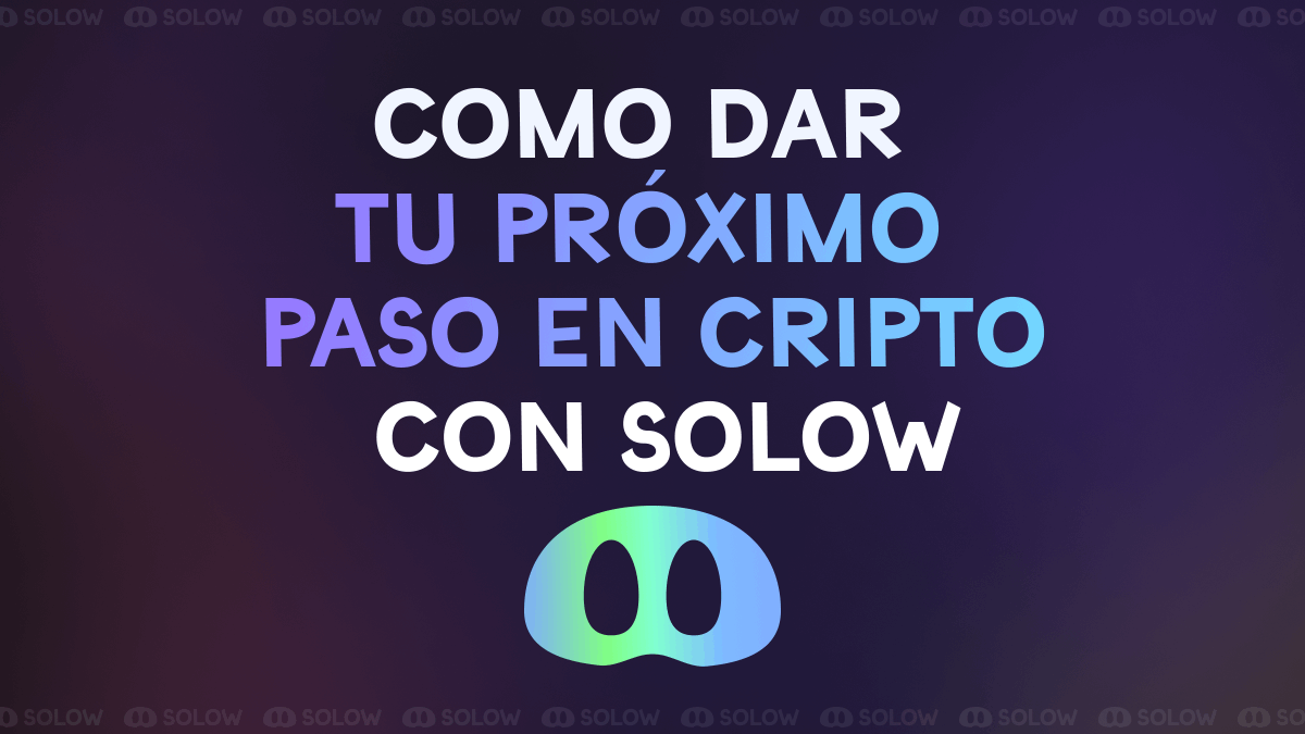 🎉 Un EVENTAZO con todas las letras.

Como dar tu próximo paso en cripto con Solow 🐽

🏟 Evento presencial
🎙 Charlas para aprender más sobre cripto
🏆 Copinha en vivo
👀 Un anuncio muy especial

¡Reservá tu lugar! 👇