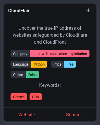 rawsec_cyber's tweet photo. New tools were added on the #Rawsec #Cybersecurity Inventory
@noraj_rawsec added
๐ smbclient-ng by @podalirius_
๐ CloakQuest3r by @itisspyboy
๐ CloudFlair by @christophetd
๐ noir by @hahwul and ksg97031 for @owasp
https://t.co/5X5G460Lmt https://t.co/IZTSngjZbt