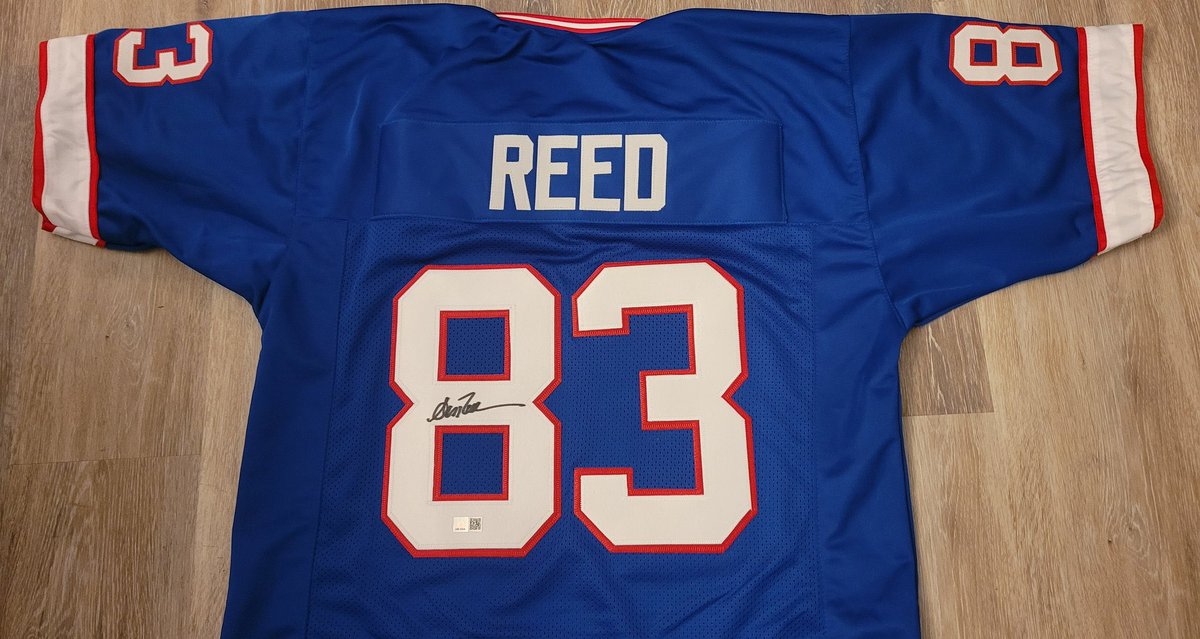 🚨🚨 Reed Giveaway 🚨🚨

To continue to celebrate preseason football, we are giving away a signed Andre Reed jersey. To enter to win:

- Retweet
- Follow me
- Follow <a href="/jimmyreu81/">Jim Reuther</a> 

Winner will be selected on August 31st! Good luck! #BillsMafia