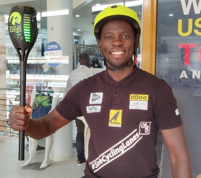 Owiny123's tweet photo. Celebrating the pearl in style.  The @RwenzoriMarathn is activating everything #UG .
 @FunCyclingUg will be riding from Kampala to Kasese on 20th.
Let's show some love to cyclists. #KeepSafeDistance #SafeCyclingLanes @wekesa_amos @gtourismforum @min_waterUg 
@TourismUganda_ https://t.co/CPQkQPDAxK
