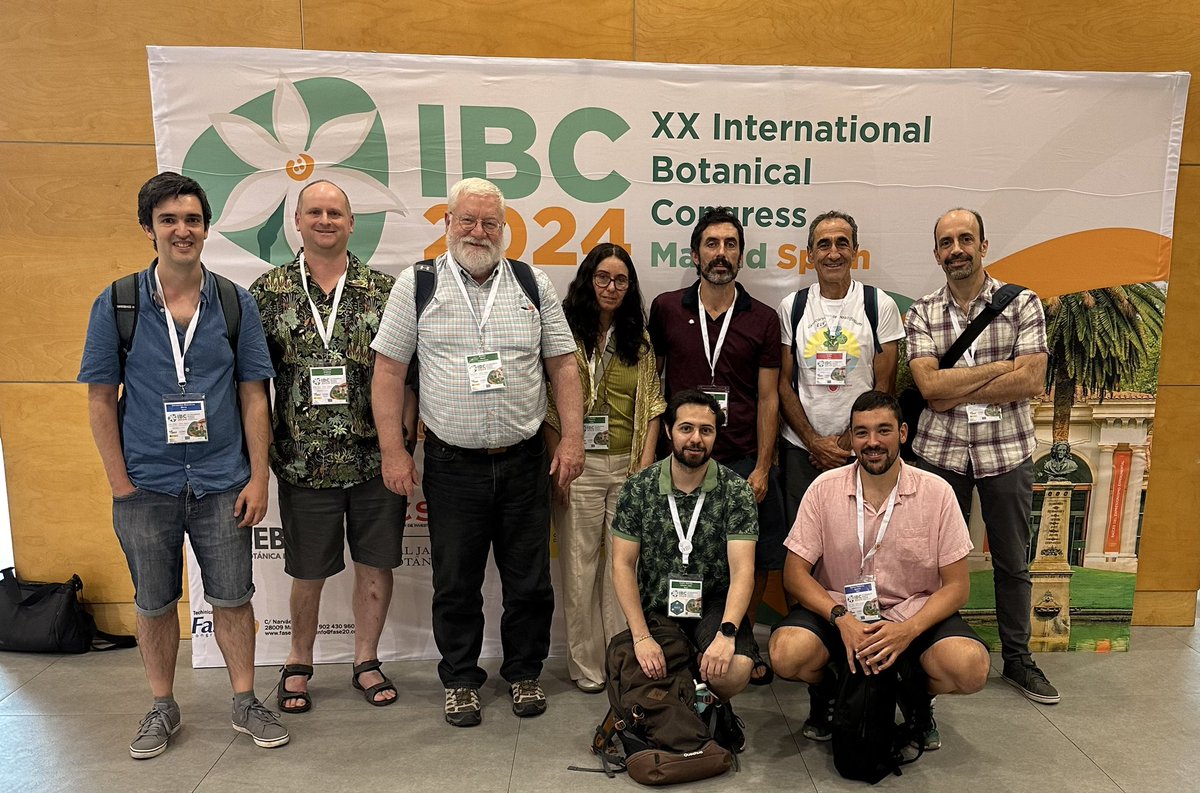 Had a wonderful time guiding a fantastic group of botanists through the mountains of Madrid after #IBC2024. Looking forward to an even more beautiful experience in springtime!
 See you soon at @rjbotanico