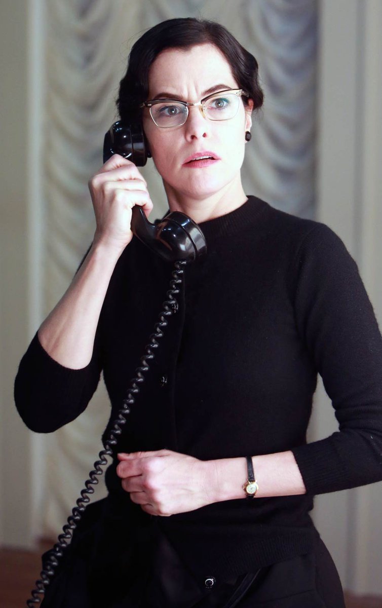 Parker Posey as Madge Tivey-Faucon in that awful Grace of Monaco movie (2014).