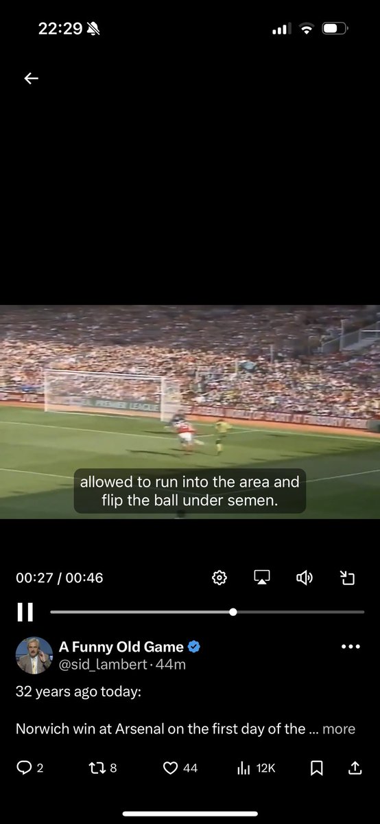 davidabela78's tweet photo. @sid_lambert My automated subtitles seem to have gotten way too excited! 😜 https://t.co/OHb887MzfS