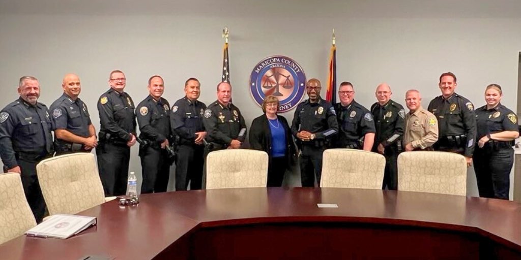 Maricopa County Attorney Rachel Mitchell (@rachel1mitchell) on Twitter photo Thankful for all the law enforcement agencies participating in our Report, Don’t Repost campaign. Together we will crack down on juvenile violence.
<a href="/marcoattorney/">Maricopa County Attorney's Office</a> Thankful for all the law enforcement agencies participating in our Report, Don’t Repost campaign. Together we will crack down on juvenile violence.
<a href="/marcoattorney/">Maricopa County Attorney's Office</a>