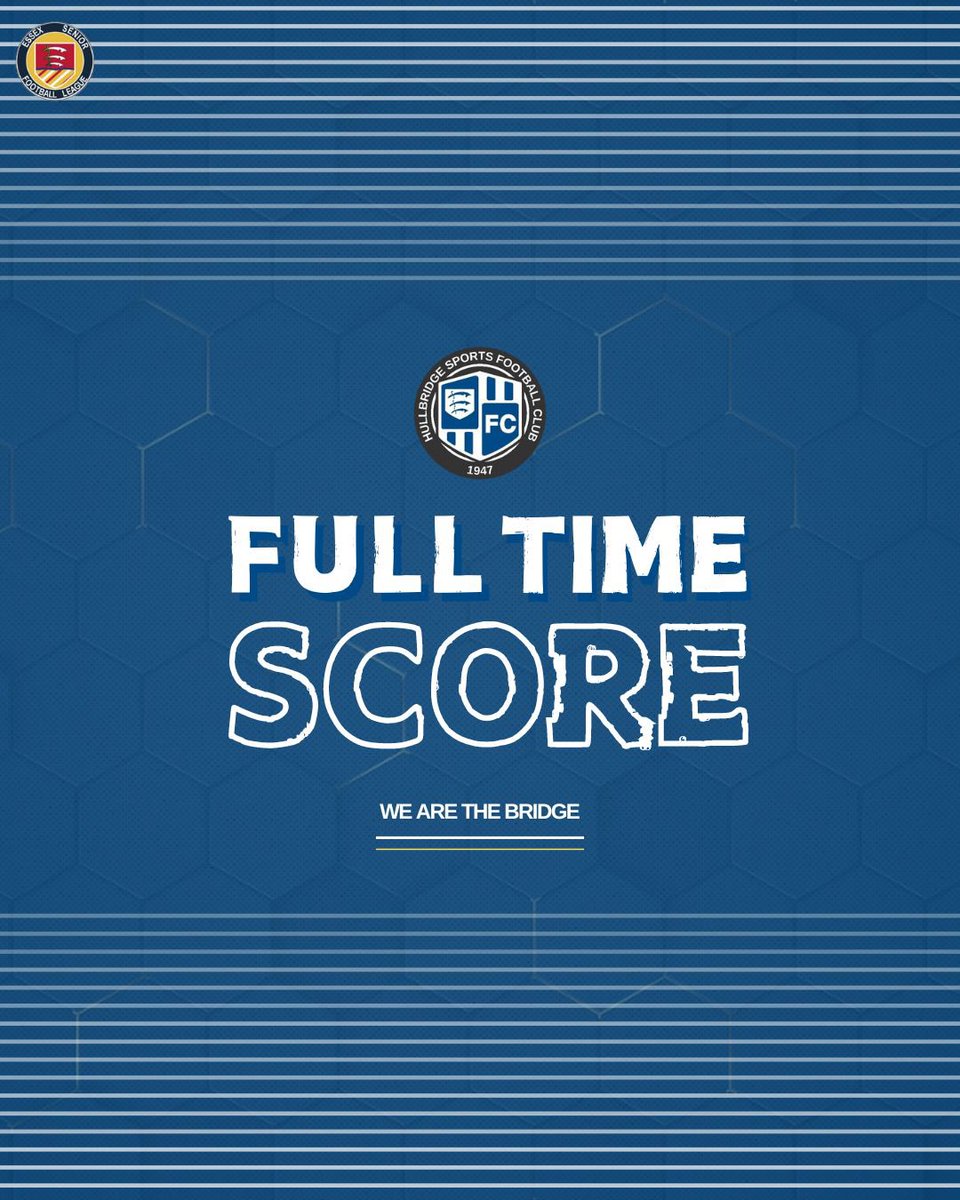 HullbridgeFC's tweet image. Fa Youth cup result 

@HullbridgeFC 3 @westessexfc 2