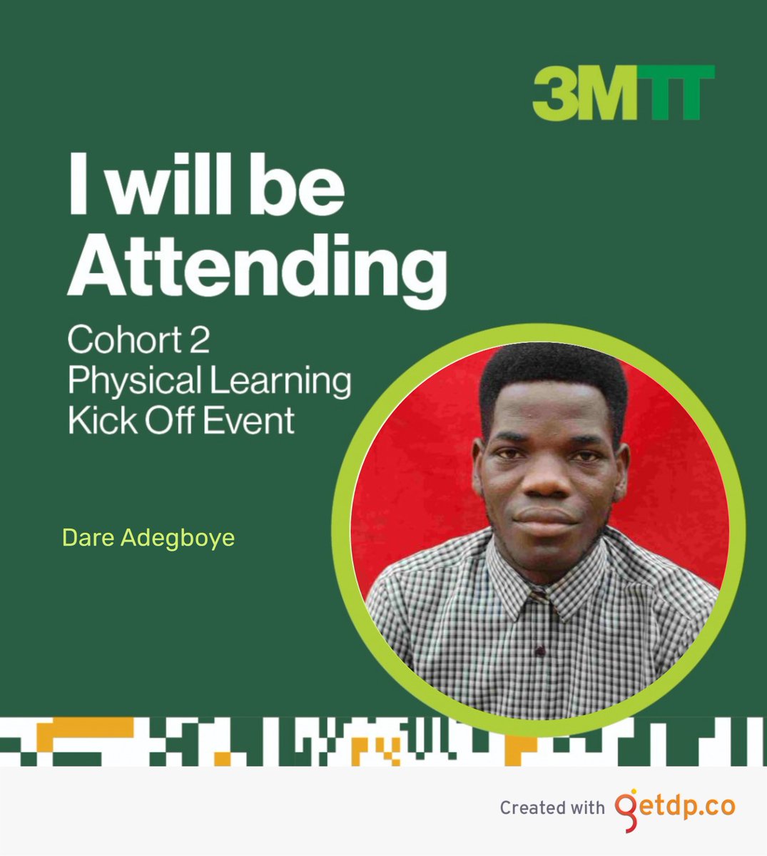 Daregboye's tweet photo. Proud to be part of the 3MTT journey as we gear up for Week 10 of our reflections! 💼🌟 Attending the ALC Orientation this weekend and excited to continue growing in tech.
@bosuntijani @MTNNG @IHSTowers @NITDANigeria
 #My3MTTOrientationExperience
#My3MTT
#3MTTWeeklyReflection https://t.co/7HqCKz4Dag